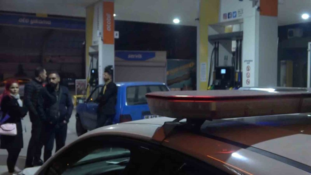 Uygulama Noktasından Kaçtı, Yakıt Alırken Yakalandı