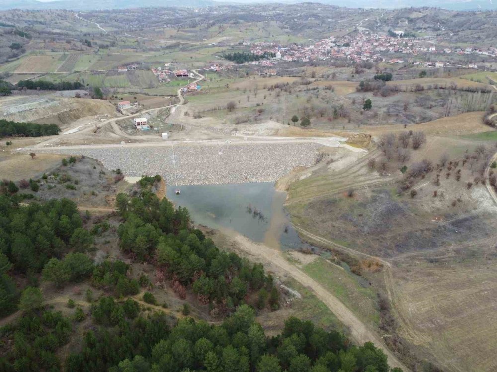 Pazarlar Sofular Göletinde Su Tutulmaya Başlandı