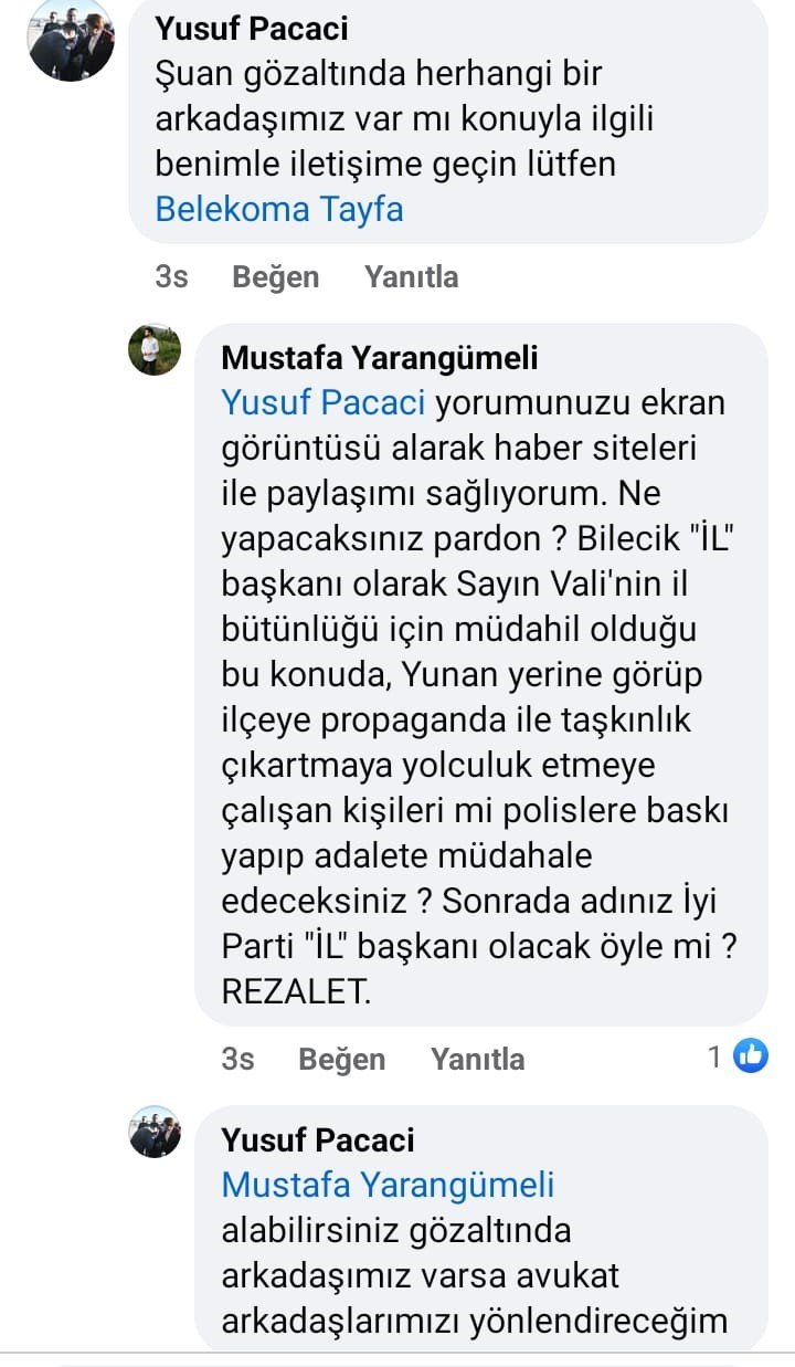 Skandal Paylaşıma Bilecik Valisi Aygöl El Attı