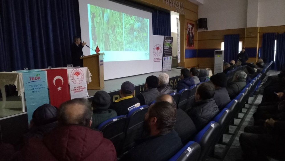 Pazaryeri’nde Çiftçilere Tarımsal Desteklemeler Anlatıldı