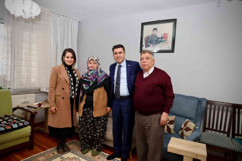Şehit Ailesini Yalnız Bırakmadılar