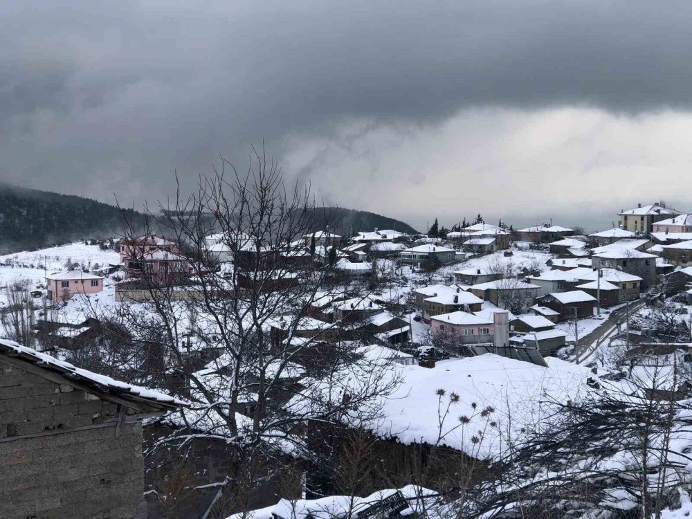 Osmaneli İlçesi’nde Kar 20 Santimetreye Ulaştı