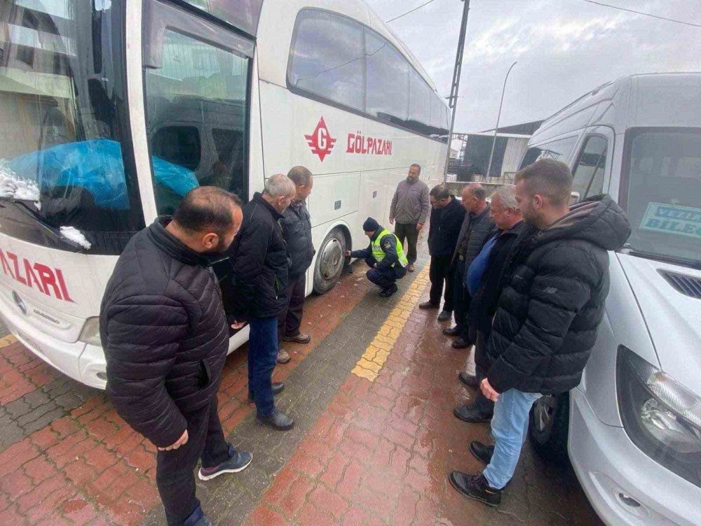 Otobüs Ve Minibüs Şoförlerine Bilgilendirme Yapıldı