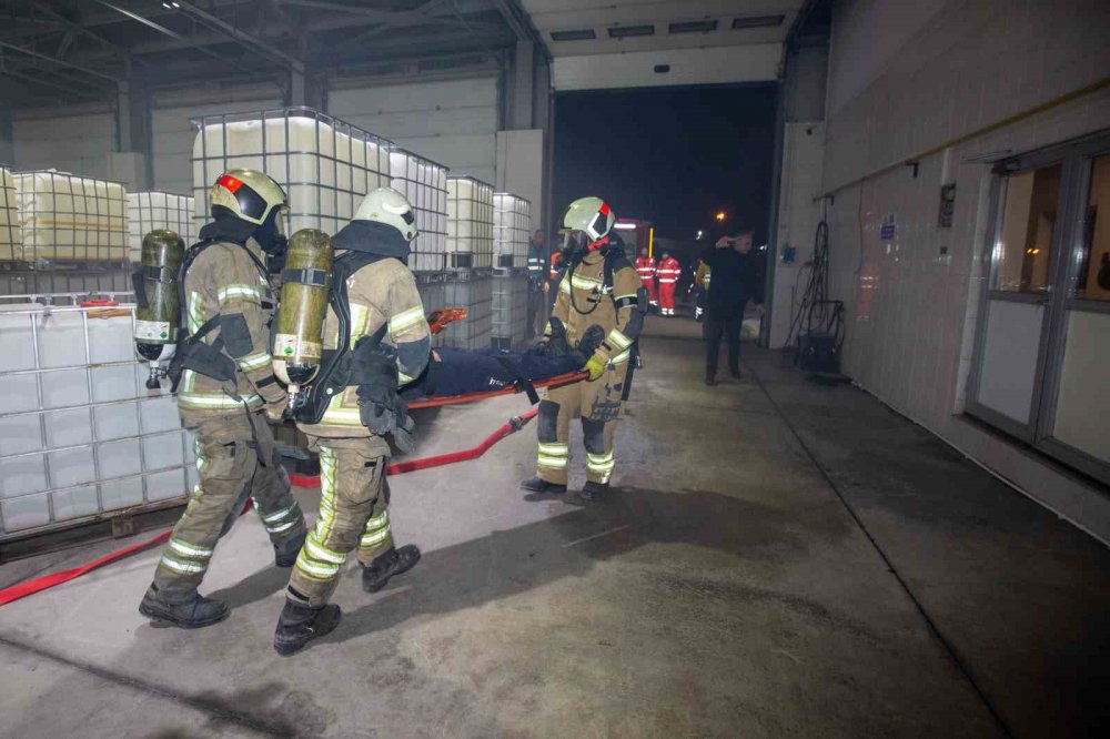 Raydan Çıkan Vagonda Uluslararası Tatbikat