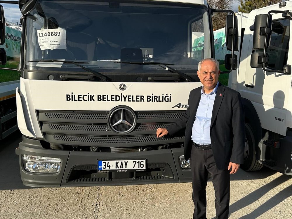 Bilecik’e Yeni 7 Adet Çöp Toplama Aracını Kazandırdı