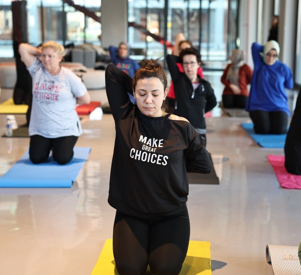 Pancar Deposu’nda Yoga Buluşmaları Başladı