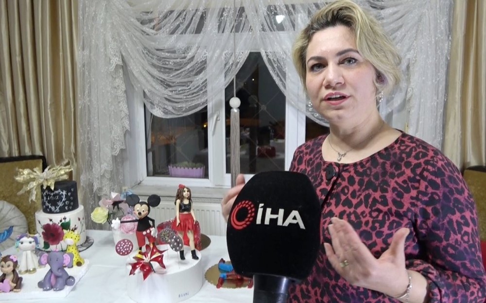Yaptığı Butik Pastalar İle İlgi Görüyor
