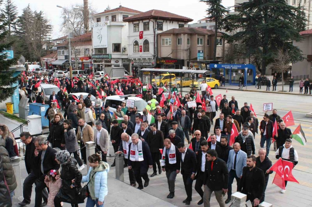 Filistin’e Destek İçin Yürüdüler