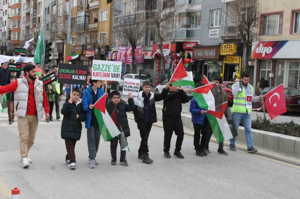 Filistin’e Destek İçin Yürüdüler