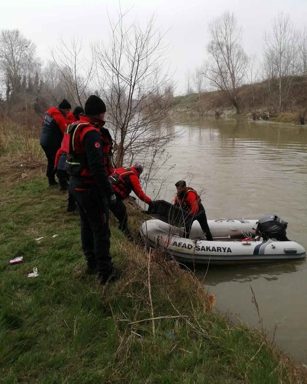 Afad’tan Sakarya Nehri’nde Keşif Ve Kurtarma Tatbikatı