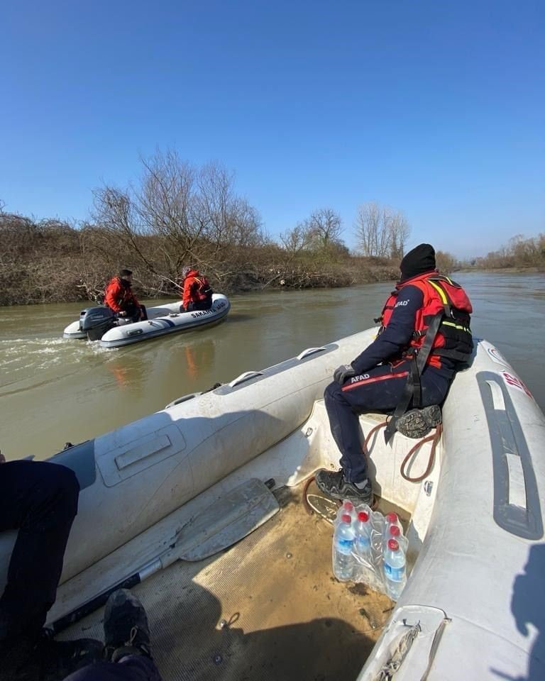 Afad’tan Sakarya Nehri’nde Keşif Ve Kurtarma Tatbikatı