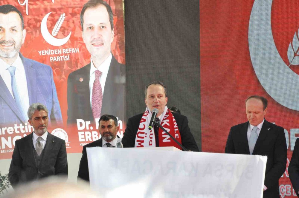 Fatih Erbakan: "yeniden Refah Partisi Gümbür Gümbür Geliyor”