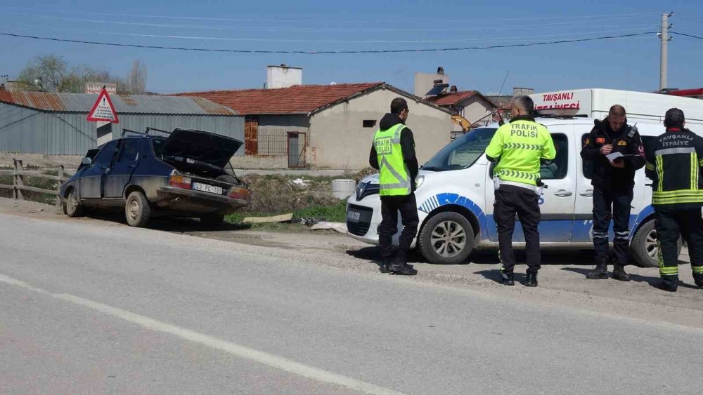 Trafik Kazası: 1 Yaralı