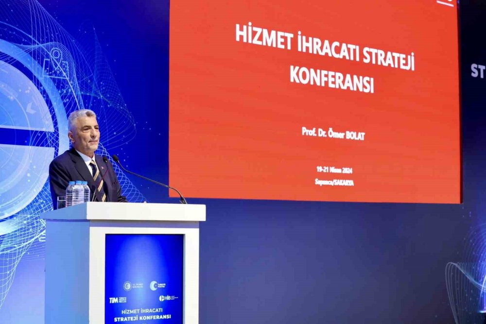 Bakan Bolat: “Yıl Sonuna Kadar Hedefimiz 110 Milyar Dolar Hizmet İhracatına Ulaşmak”