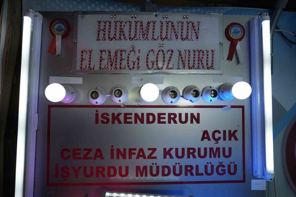 Cezaevindeki Hükümlüler Üretti, Ürünler Yoğun İlgi Gördü