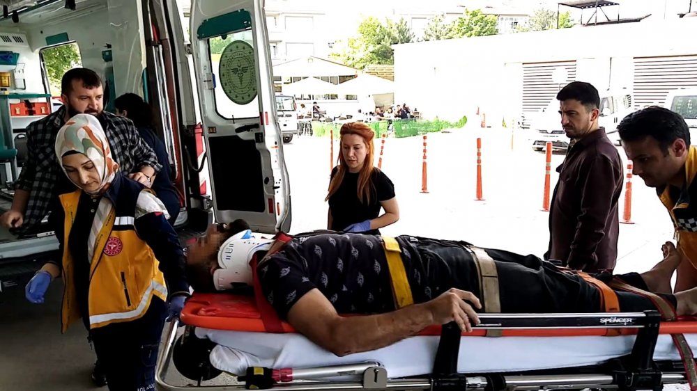 Polisten Kaçan Şüpheli 6 Metre Yüksekten Düşerek Ağır Yaralandı