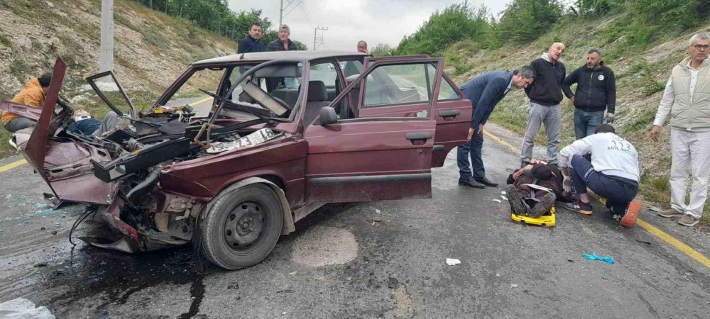 Araçların Hurdaya Döndüğü O Kazadan Acı Haber