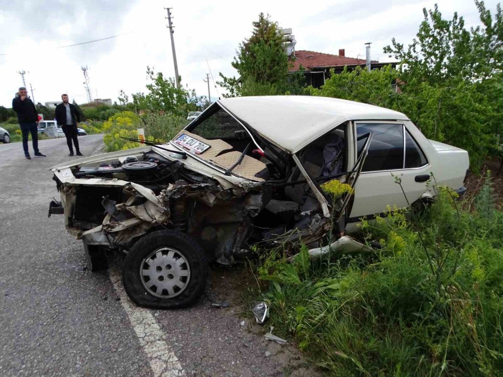 Trafik Kazası: 2 Yaralı