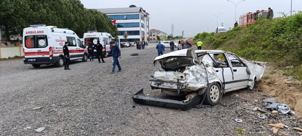 O Sürücü Daha Öncesinde De Kaldırımda Farklı Bir Kadına Çarpmış