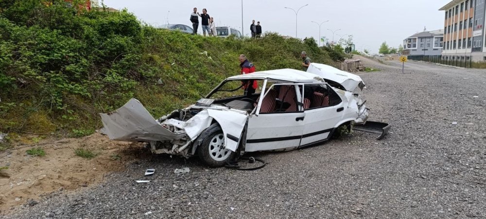 O Sürücü Daha Öncesinde De Kaldırımda Farklı Bir Kadına Çarpmış