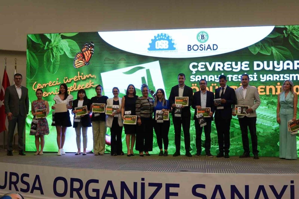 Çevre Duyarlı Fabrikalar Ödüllendirildi