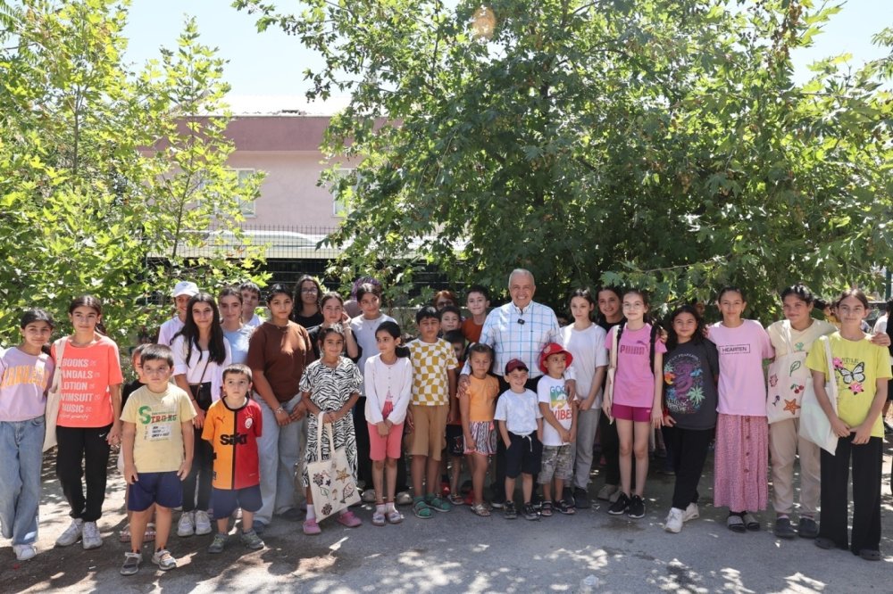 Başkan Özdemir Yaz Atölyelerine Katıldı