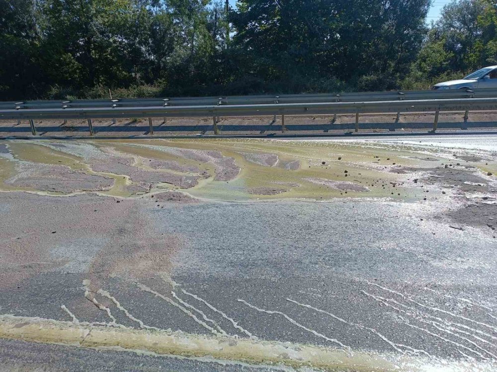 Dökülen Asit Paniğe Yol Açtı