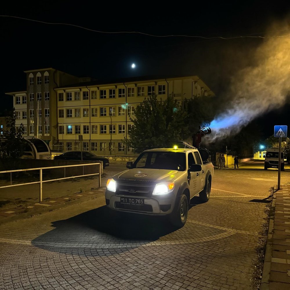 Yaz Aylarında Artan Sivrisineklere Karşı İlaçlama Çalışmaları