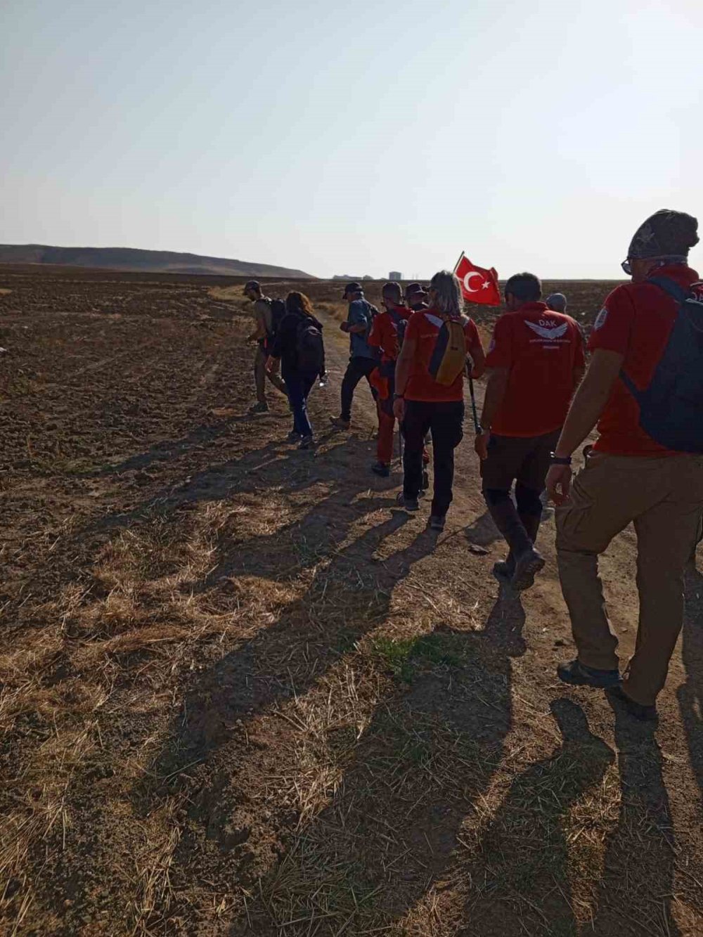 Dak Ekibi Diriliş Yolu Yürüyüşü’ne Katıldı