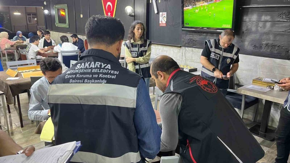 Ekiplerden Geniş Çaplı Denetim