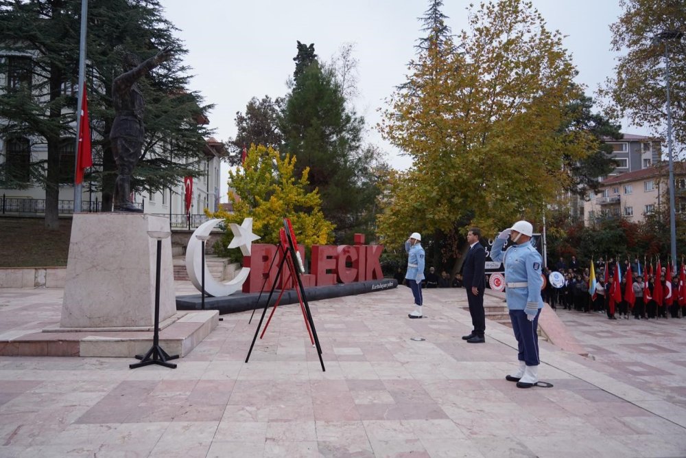 Bilecik'te 10 Kasım Atatürk'ü Anma töreni düzenlendi