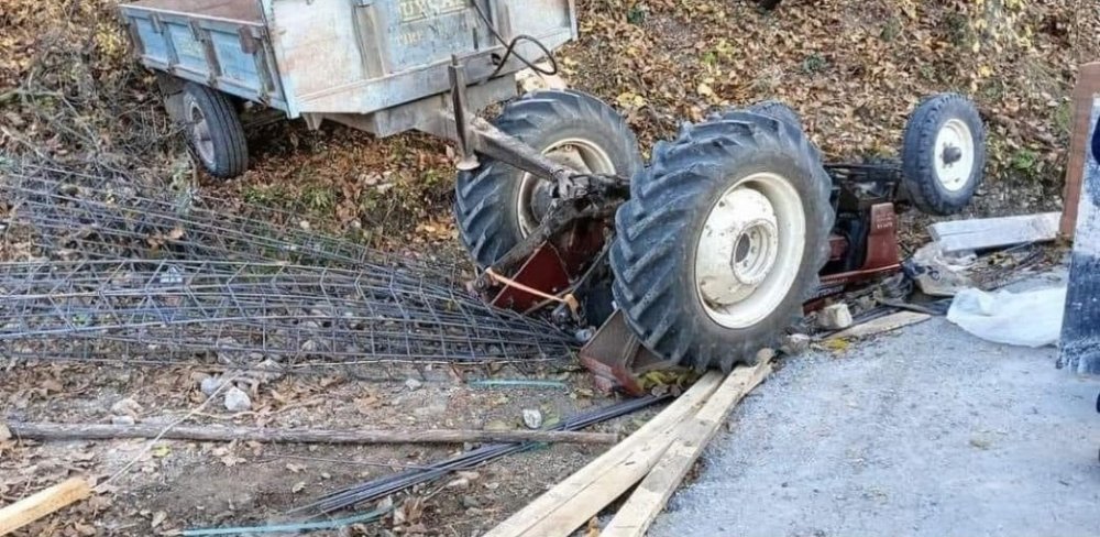 Traktörün Altında Kalan Genç Hayatını Kaybetti
