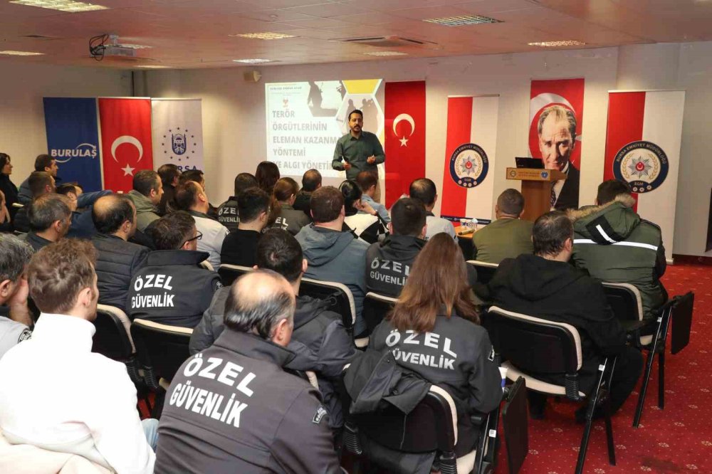 “Kaan Uygulaması" Çerçevesinde 352 Özel Güvenlik Görevlisine Eğitim Verildi