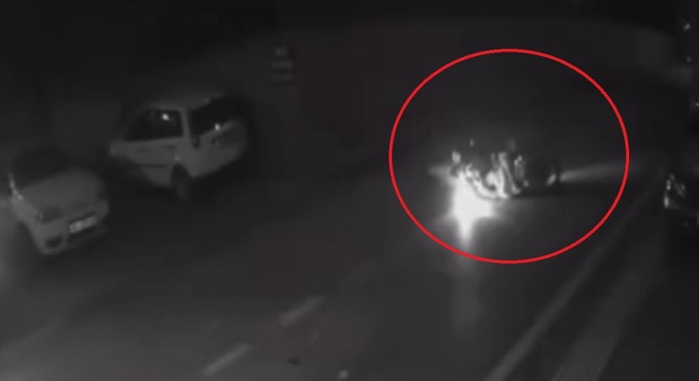Evin Duvarına Çarparak Durabildi