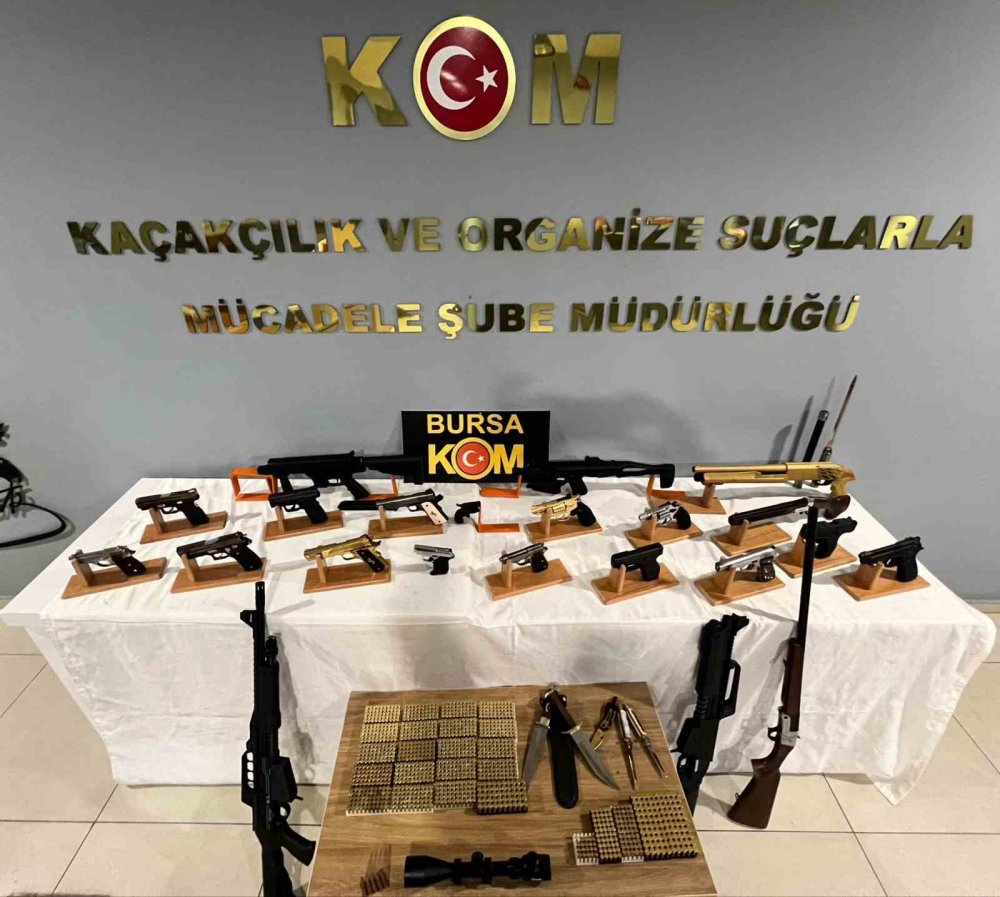 Yasa Dışı Silah İmalatı Operasyonu: 2 Tutuklu