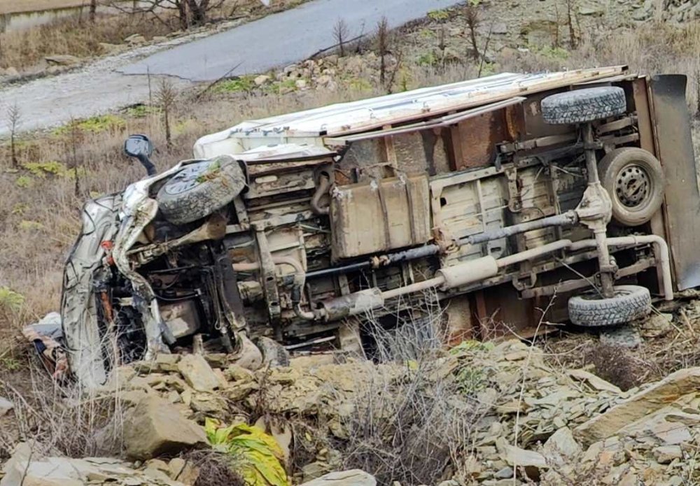 Hayvan Yüklü Kamyonet Otomobille Çarpıştı: 2 Yaralı
