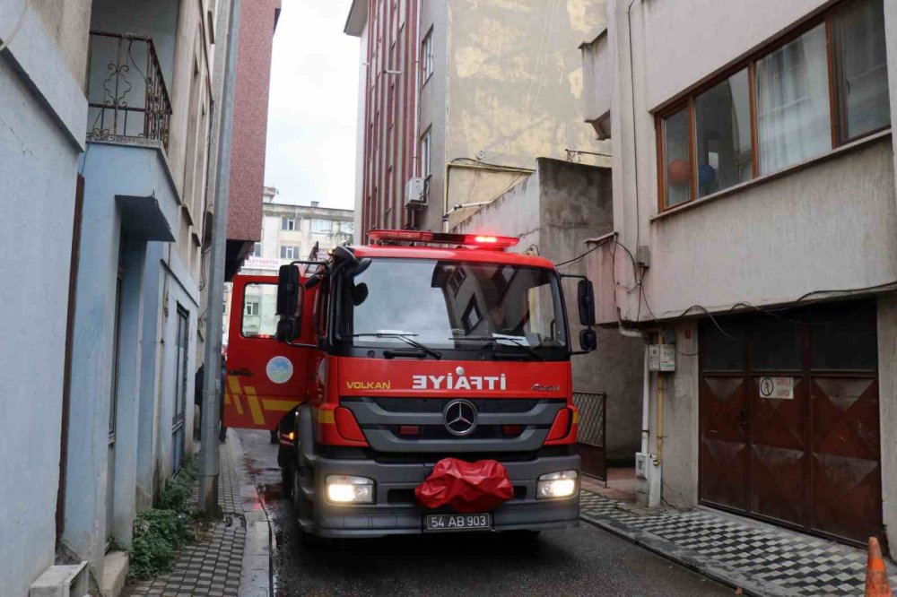 Şehir Merkezinde Korkutan Yangın