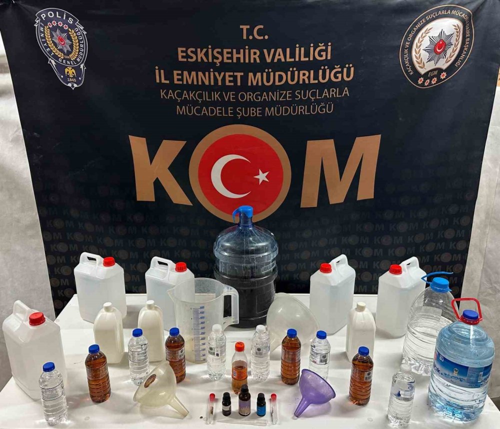 Yeni Yıl Öncesinde Sahte Alkol Operasyonu