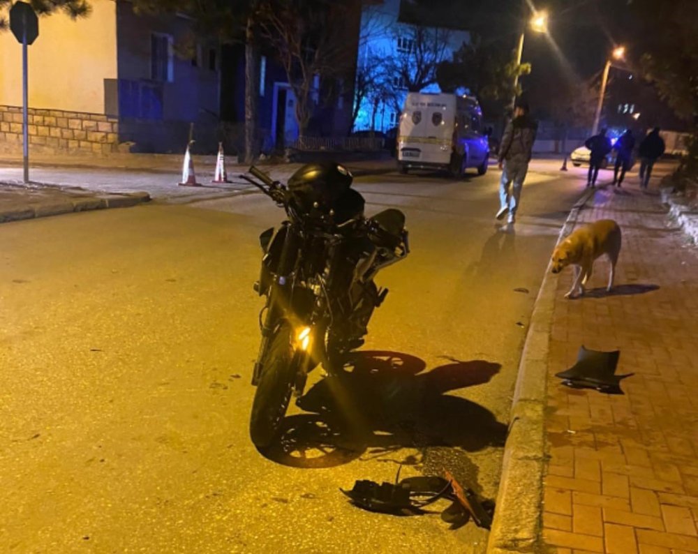 Motosiklet Sürücüsü Genç Kazada Hayatını Kaybetti