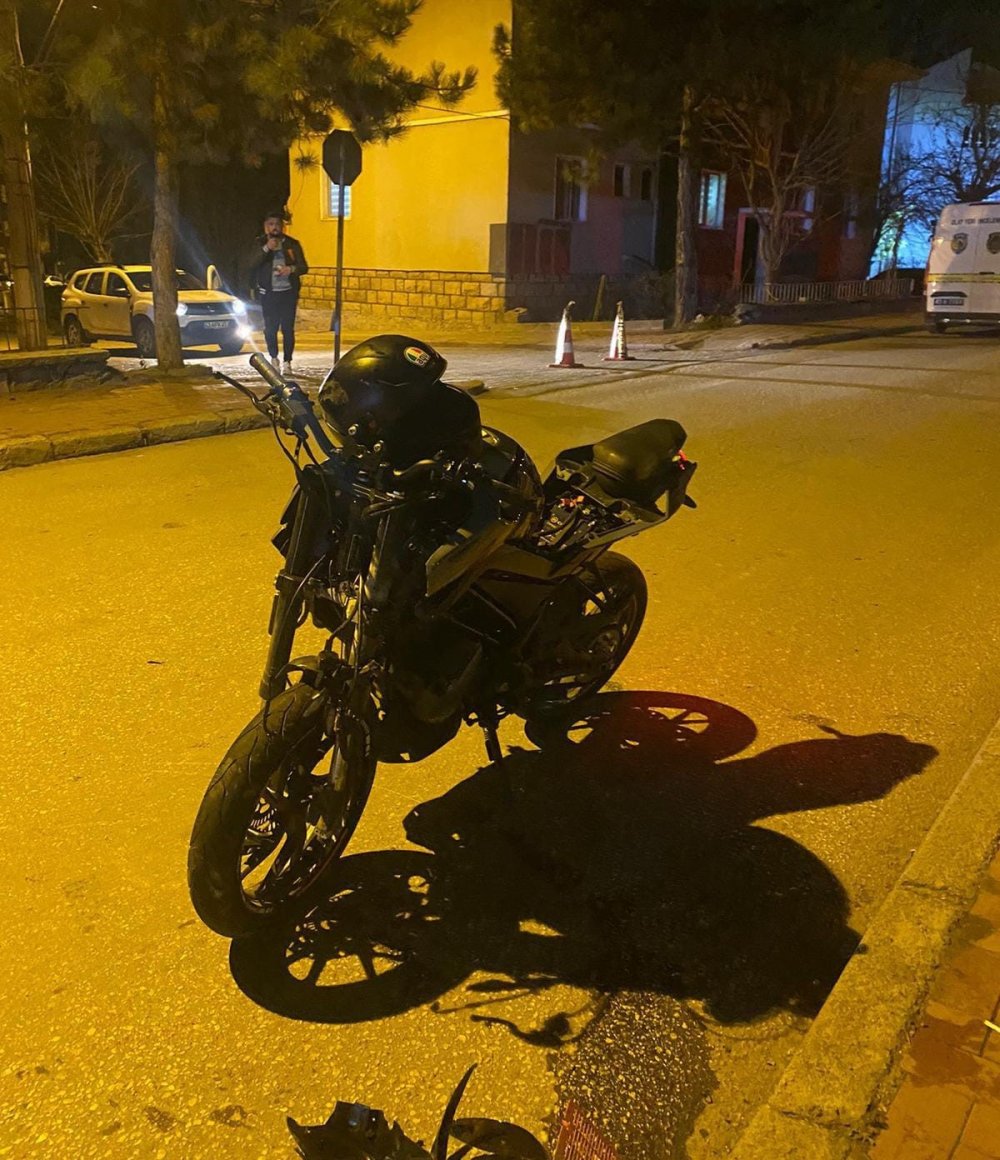 Motosiklet Sürücüsü Genç Kazada Hayatını Kaybetti