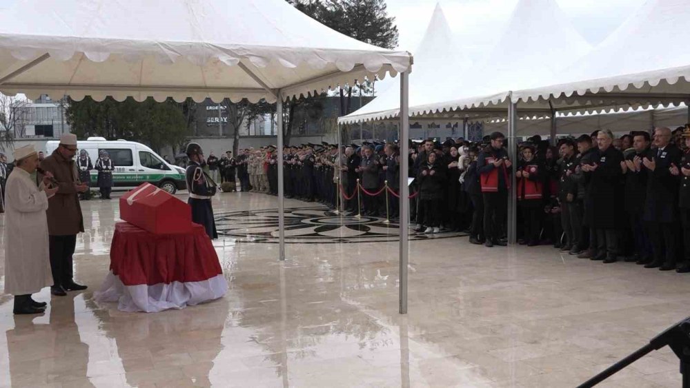 Şehit Jandarma Uzman Çavuş Nurettin Yaşar Uğurlandı