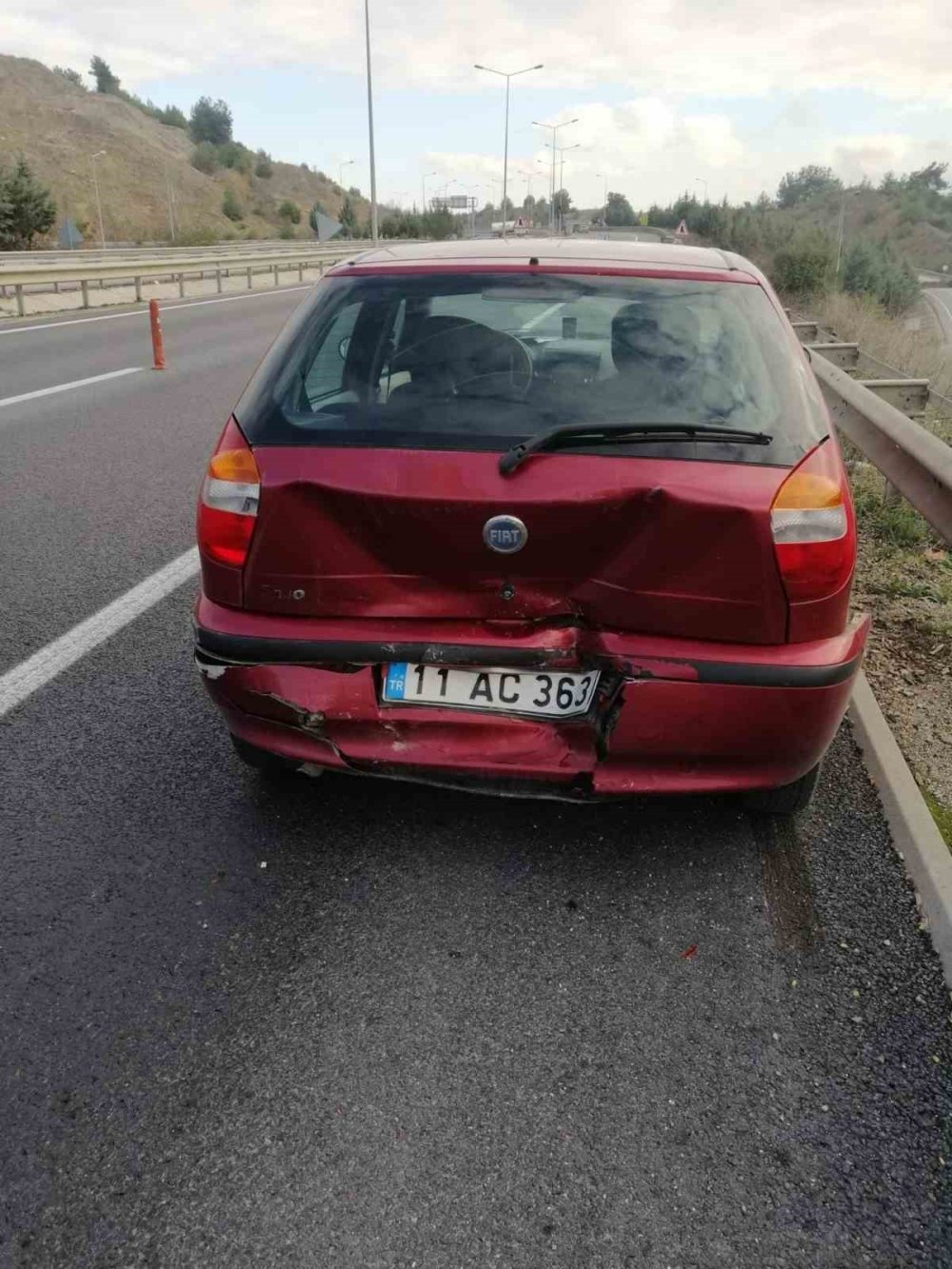 Yaşanan Kazada 1 Kişi Yaralandı