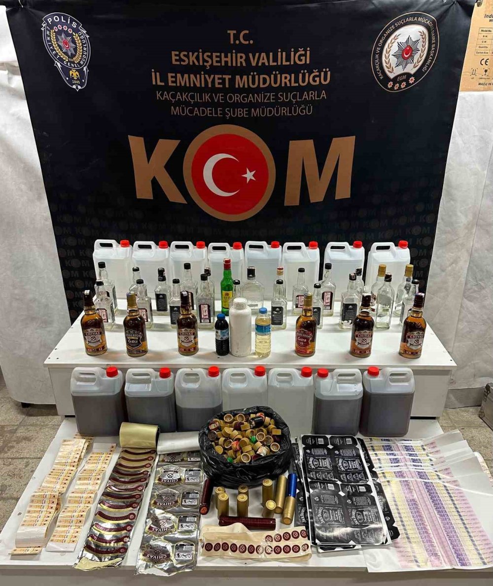 Sahte İçki Operasyonu, 1 Kişi Tutuklandı