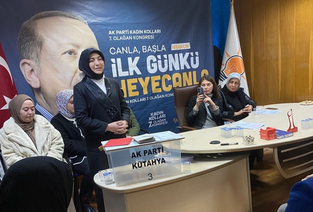 İlçe Kadın Kolları Başkanı Güven Tazeledi