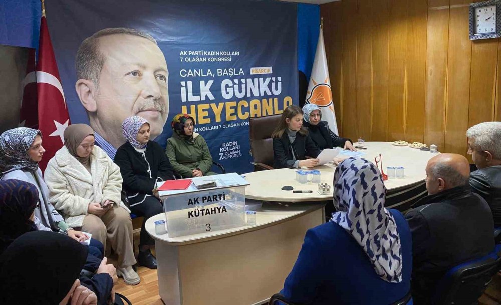 İlçe Kadın Kolları Başkanı Güven Tazeledi