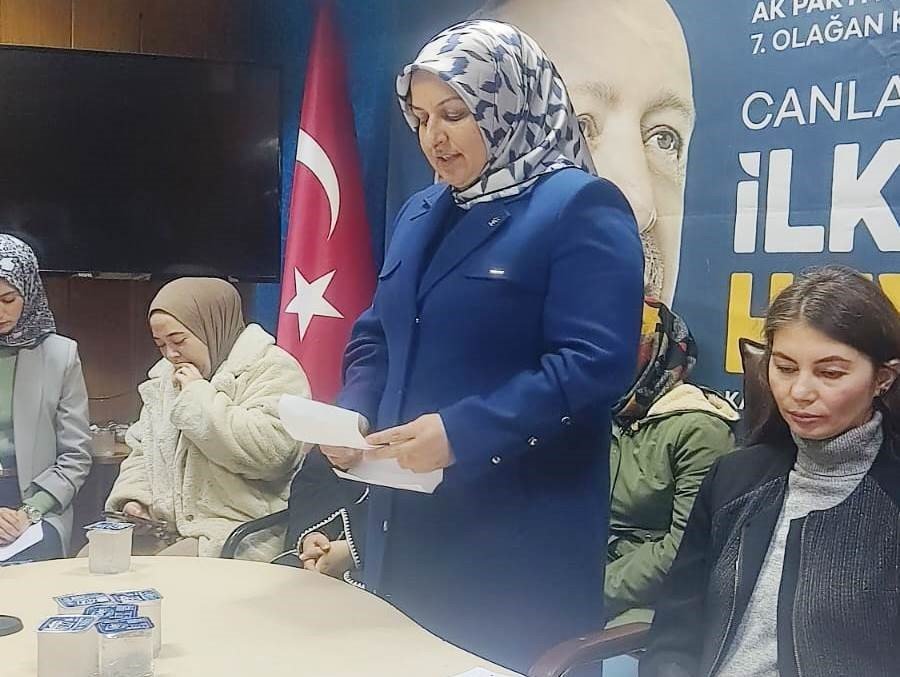 İlçe Kadın Kolları Başkanı Güven Tazeledi