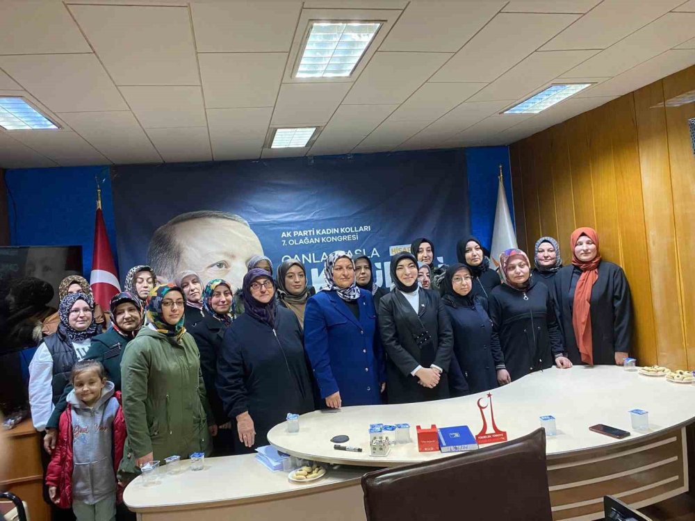 İlçe Kadın Kolları Başkanı Güven Tazeledi