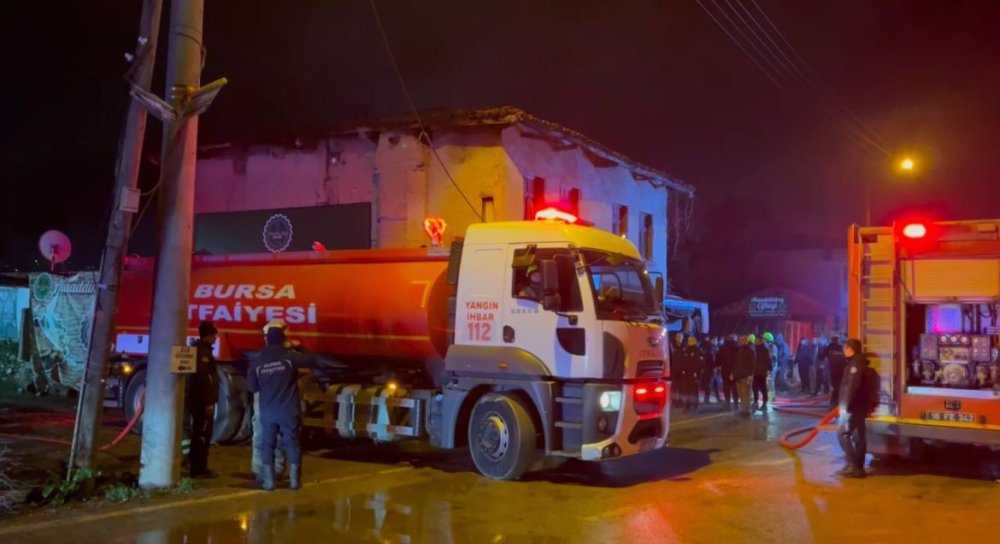 Çiftlikte Korkutan Yangın