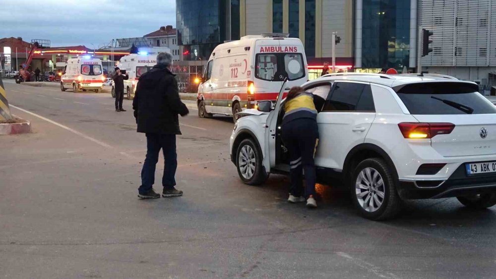 Trafik Kazası: 1 Yaralı