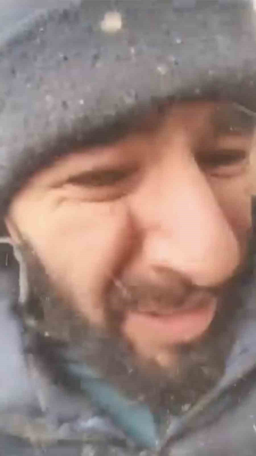 Çıktığı İskele Çöktü, O Anları Kendi Kayda Aldı
